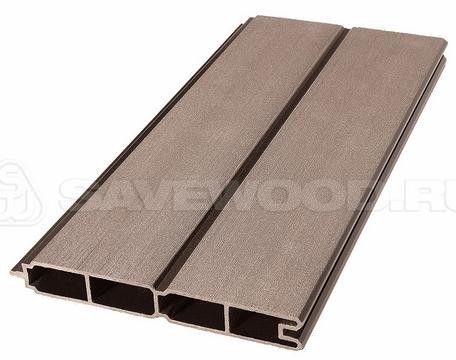 Заборный профиль из ДПК Savewood SW Agger матовый терракот купить в Домодедово