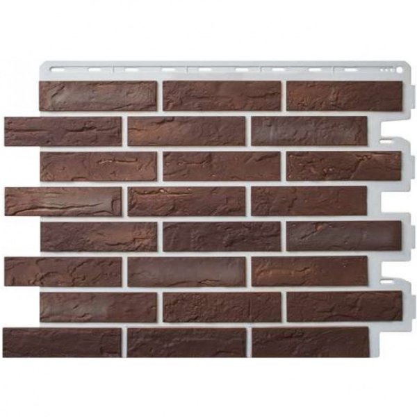 Фасадная панель Альта-Профиль Кирпич Рижский 01 купить в Домодедово