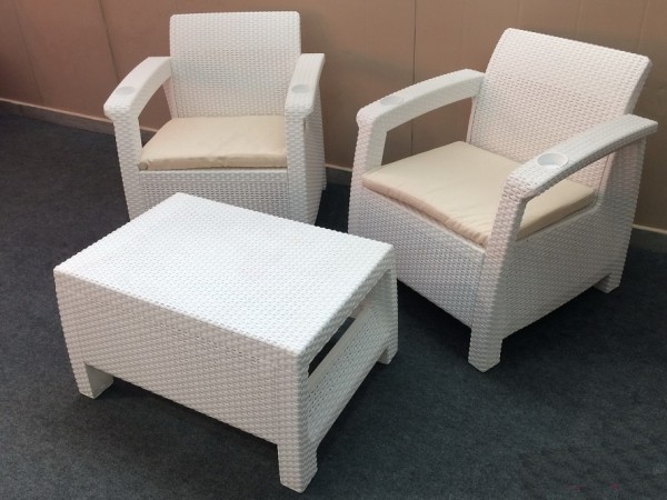 Комплект Yalta Balcony Set белый купить в Домодедово