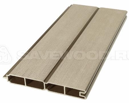 Заборный профиль из ДПК Savewood SW Agger матовый тик купить в Домодедово