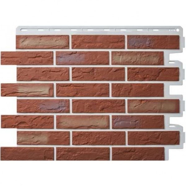Фасадная панель Альта-Профиль Кирпич Рижский 02 купить в Домодедово