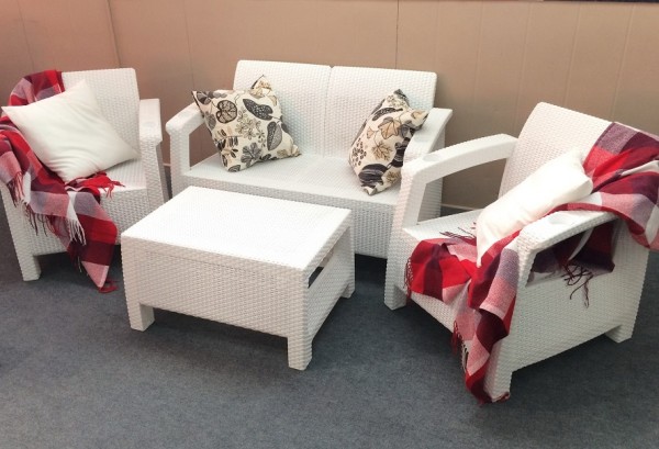 Комплект Yalta Terrace Set белый купить в Домодедово