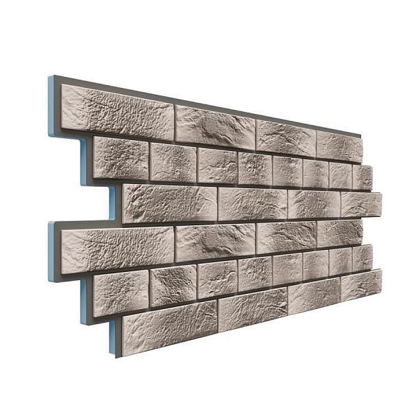 Фасадная термопанель Доломит Венецианский кирпич 20 мм Радос купить в Домодедово