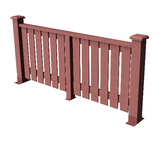 Ограждения декоративное ДПК GRINDERDECO Вилидж мербау купить в Домодедово
