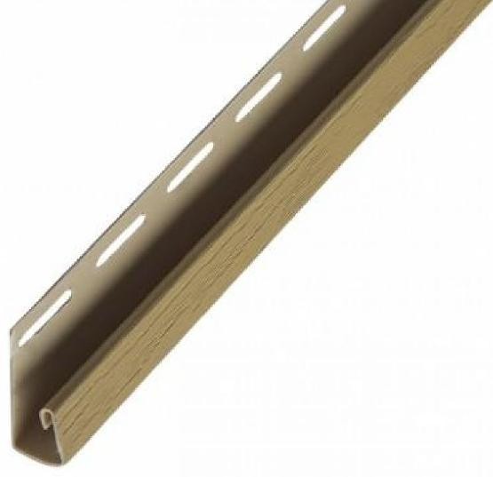 J-профиль Альта-профиль для откоса универсального Альта Декор (отделочные элементы) Песчаный купить в Домодедово