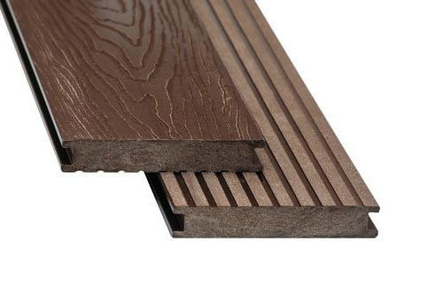 Террасная доска из ДПК ECODECKING Premium Коричневый купить в Домодедово