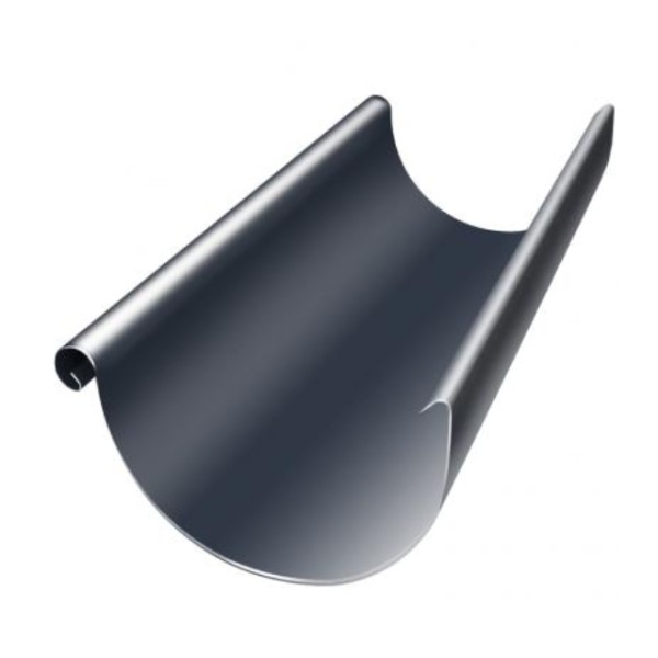 Водосток Grand Line 125x90 – Желоб 3м RAL 7024 купить в Домодедово