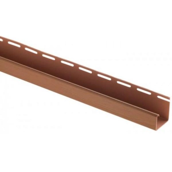 J-профиль Люкс Крашенный, T-15, ВН, Cветлый Дуб купить в Домодедово