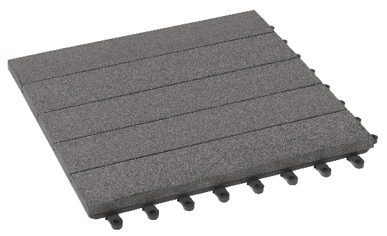 Модульный паркет ДПК GRINDERDECO Комфорт 3 Серый базальт купить в Домодедово