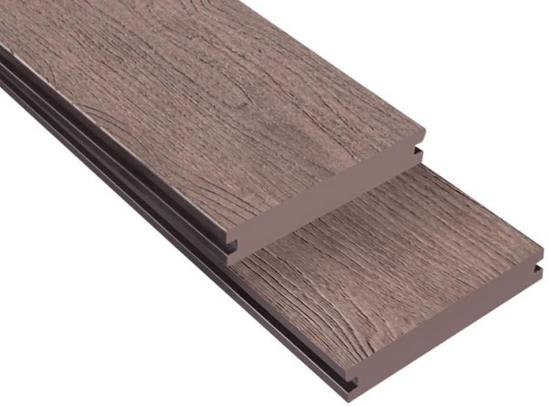 Террасная доска ДПК Outdoor 3D полнотелая NEVADA/CALIFORNIA BROWN коричневая микс купить в Домодедово