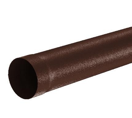 Водосток Aquasistem, Система 150/100 - Труба водосточная 3.00м RAL 8017 Коричневый matt купить в Домодедово