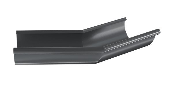 Водосток Aquasistem, система 125x90 - Угол желоба, наружный 135° RR 23 Маренго купить в Домодедово