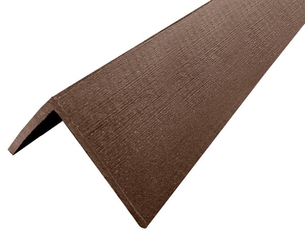 Уголок ДПК для сайдинга 70x70x3000мм Коричневый купить в Домодедово
