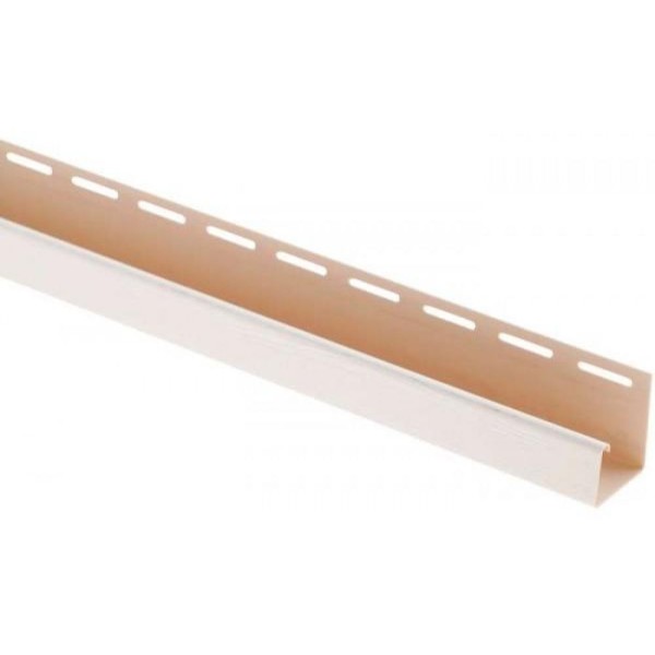 J-профиль Люкс Крашенный, T-15, ВН, Белый купить в Домодедово