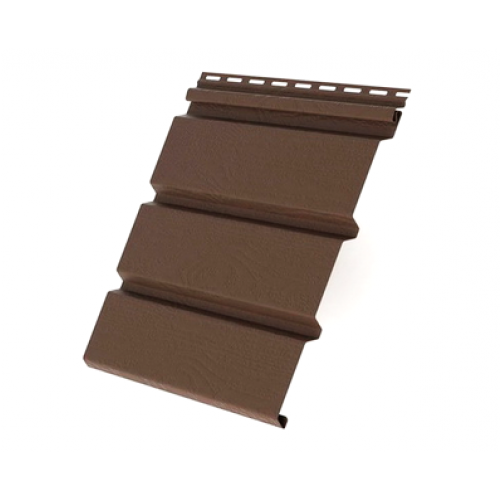 Софит без перфорации, коричневый купить в Домодедово