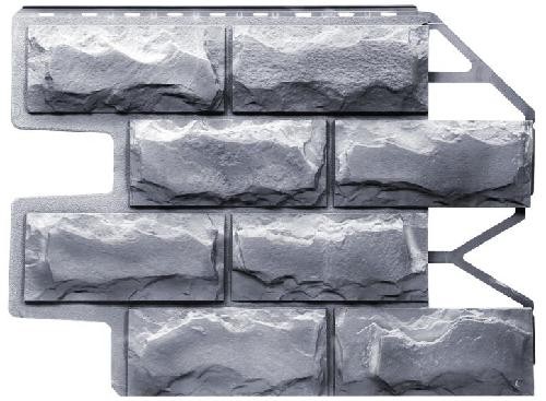 Фасадная панель FineBer Блок, Светло-серый купить в Домодедово
