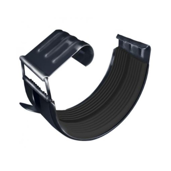 Водосток Grand Line 125x90 – Соединитель желоба RAL 7024 купить в Домодедово