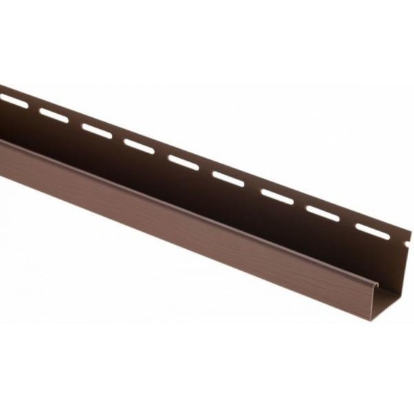 J-профиль Люкс Крашенный, T-15, ВН, Тёмный Орех купить в Домодедово