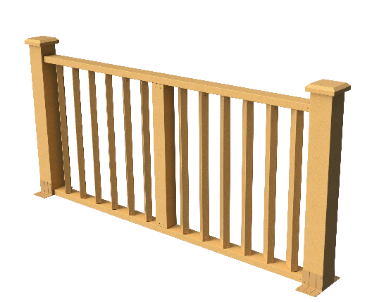 Ограждения декоративное ДПК GRINDERDECO Бруклин песчаник. купить в Домодедово