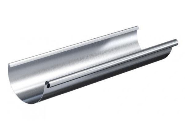 Водосток Aquasistem, Система 150/100 - Желоб водосточный оцинковка 3 метра купить в Домодедово