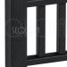 Комплект крышка/юбка для столба SEQUOIA BLACK купить в Домодедово