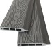Заборная панель шип-паз EasyDecking Wood-Х 146х20 Серый купить в Домодедово