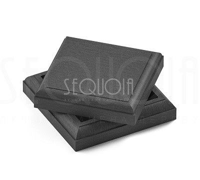 Комплект крышка/юбка для столба SEQUOIA GRAY купить в Домодедово