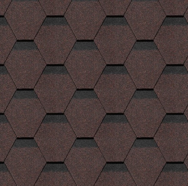 Гибкая черепица Docke, коллекция Шеффилд – Корица купить в Домодедово