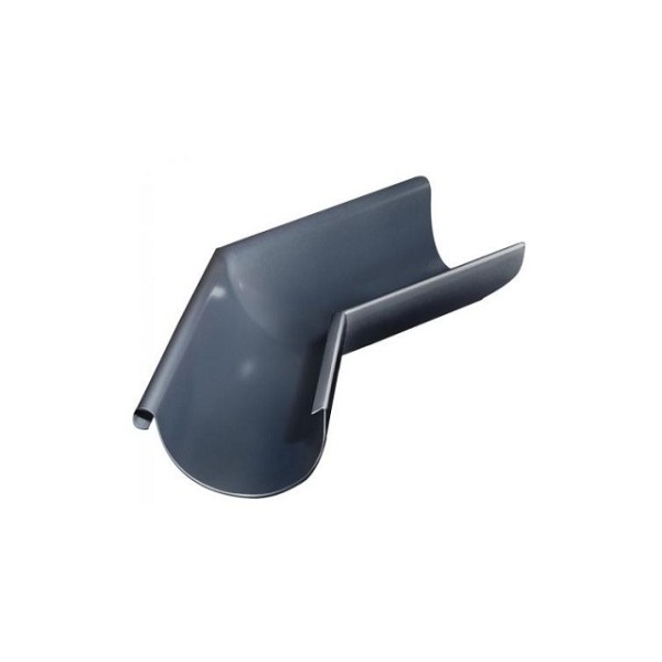 Водосток Grand Line 125x90 – Угол наружный 135° RAL 7024 купить в Домодедово