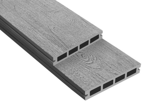 Террасная доска ДПК Outdoor 3D NEVADA/CALIFORNIA серая купить в Домодедово