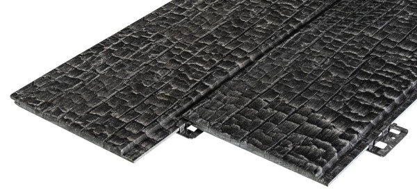 Фиброцементные панели FCSPRO Decor Wood Click Угольное купить в Домодедово