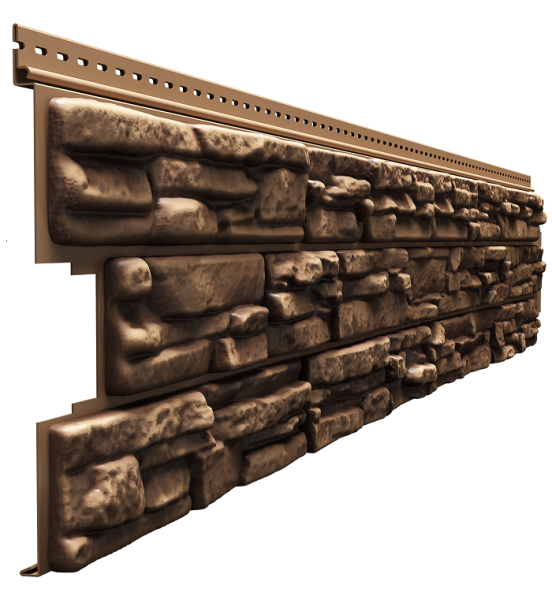 Сайдинг Виниловый Деке Rocky Кедровый орех купить в Домодедово