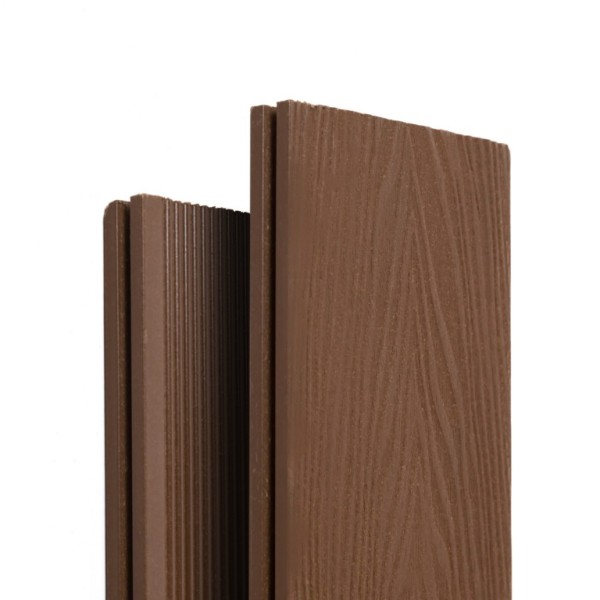 Террасная доска Ecodecking Экстра 3D полнотелая Шоколад купить в Домодедово