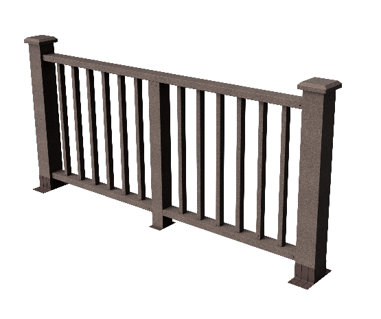 Ограждения декоративное ДПК GRINDERDECO Альма венге купить в Домодедово