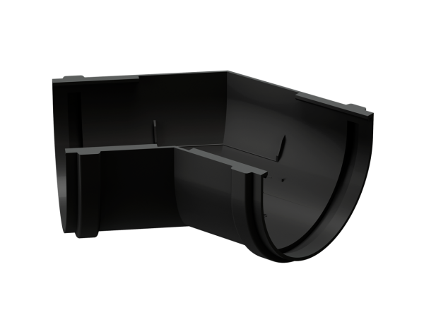 Угол желоба универсал 135˚ Docke Premium ПВХ - Карбон купить в Домодедово