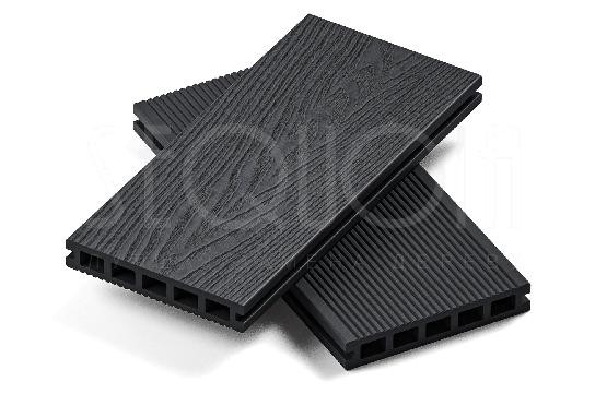 Доска террасная ДПК 3D SEQUOIA Evolution WOOD BLACK купить в Домодедово