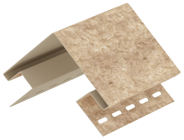 Наружный угол Стоун-хаус Кварцит Темно-Бежевый купить в Домодедово