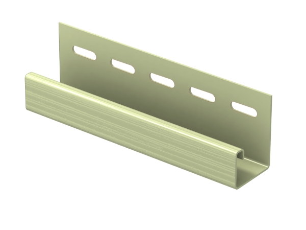 J-планка Ю-пласт Классика зелёная купить в Домодедово