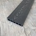 Террасная доска из ДПК  Latitudo Euro 3D 139х27 Графит купить в Домодедово