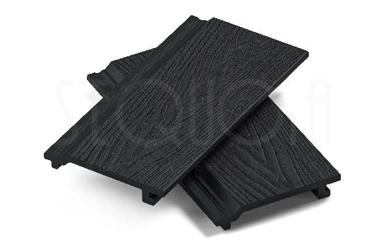Доска фасадная ДПК 3D SEQUOIA Evolution WOOD BLACK купить в Домодедово