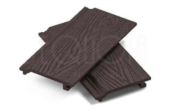 Доска фасадная ДПК 3D SEQUOIA Evolution WOOD BROWN купить в Домодедово