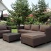 Комплект мебели AFINA плетеной из иск. ротанга YR821A Brown/Beige купить в Домодедово