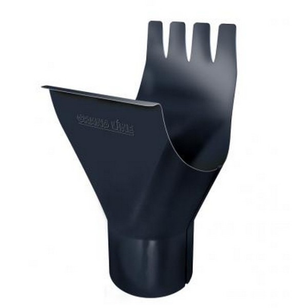 Водосток Grand Line 150x100 – Воронка желоба RAL 7024 купить в Домодедово