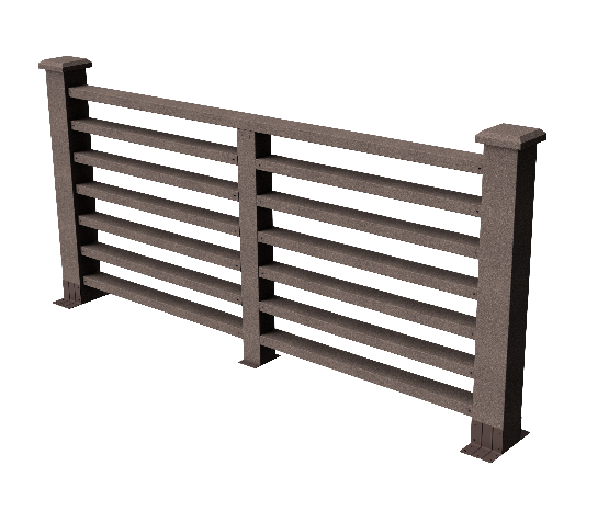 Ограждения декоративное ДПК GRINDERDECO Марсело венге купить в Домодедово