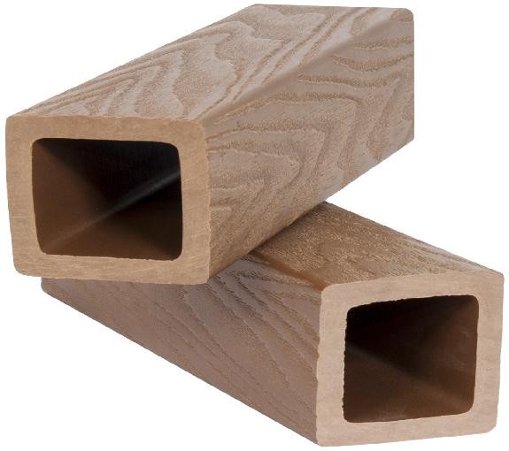 Балясина ДПК Polivan SINGARAJA 3D фактура дерева, песочный купить в Домодедово