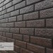 Фасадная панель Ю-Пласт Стоун Хаус Кирпич Коричневый купить в Домодедово