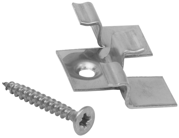 Клипса с саморезом,Grinder бесшовный монтаж 2 mm купить в Домодедово