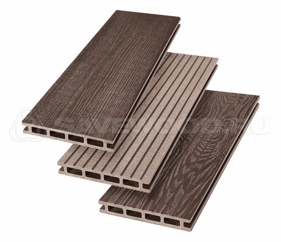 Террасная доска из ДПК SW Carpinus (R) — двухсторонняя терракотовый купить в Домодедово