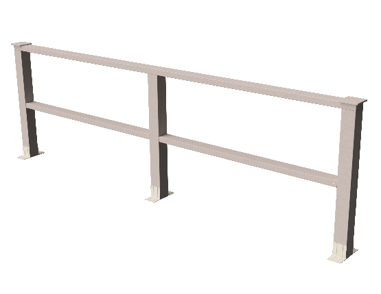 Ограждения декоративное ДПК GRINDERDECO Ковбойская изгородь выбеленый дуб купить в Домодедово