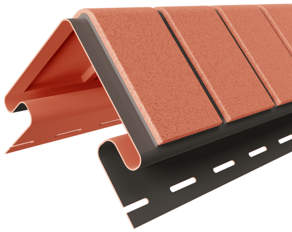 Угол наружный «Кирпич прокрашенный», Красный купить в Домодедово